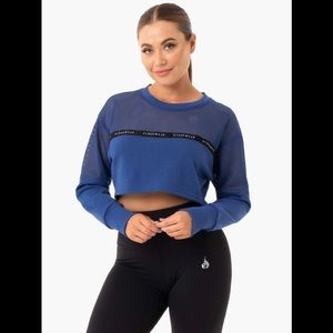 Ryderwear REVIVE MESH SWEATER Size XS